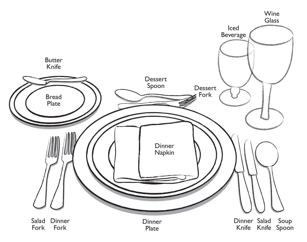 serve table for thanksgiving