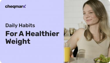 Daily Habits For A Healthier Weight Image with a Woman