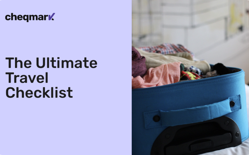 Travel Checklist Blog