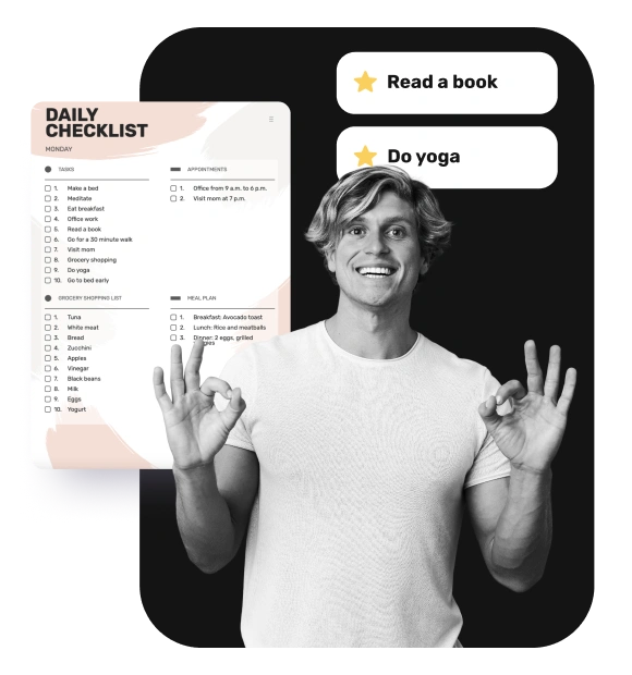 Daily Checklist Template